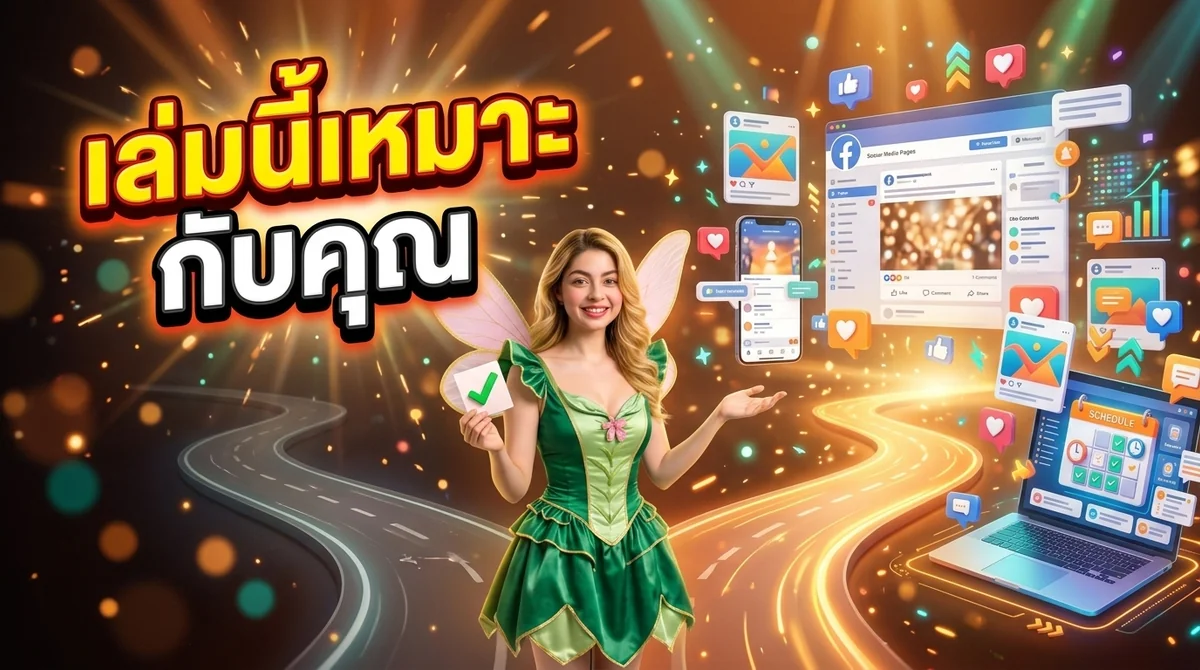 น้องอีซี่ชวนเดินไปทางที่นำไปสู่เพจที่มีโพสต์สม่ำเสมอ